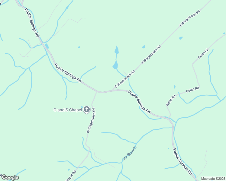 map of restaurants, bars, coffee shops, grocery stores, and more near 5500 Poplar Springs Road in Greeneville