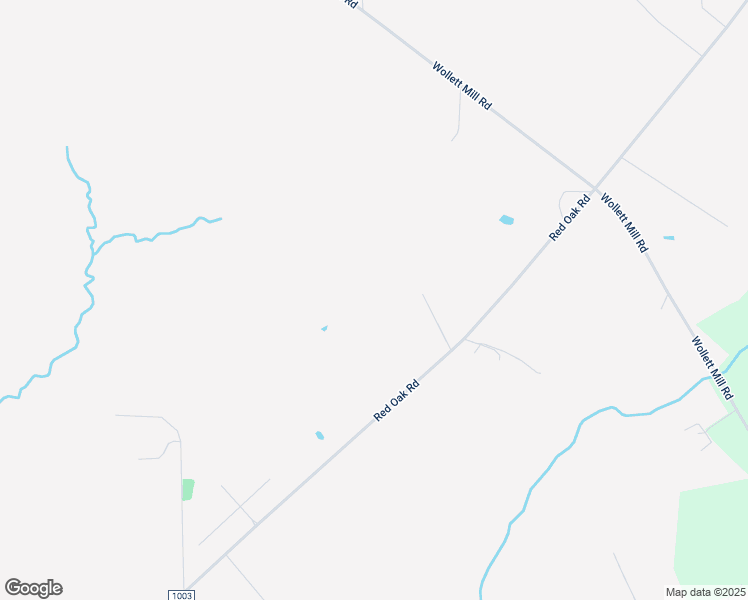map of restaurants, bars, coffee shops, grocery stores, and more near 6990 Red Oak Road in Red Oak