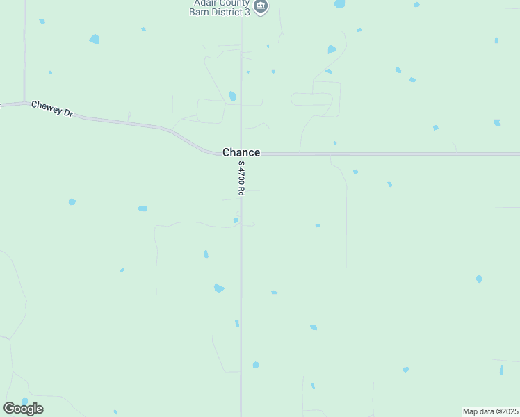 map of restaurants, bars, coffee shops, grocery stores, and more near 66235 South 4700 Road in Westville