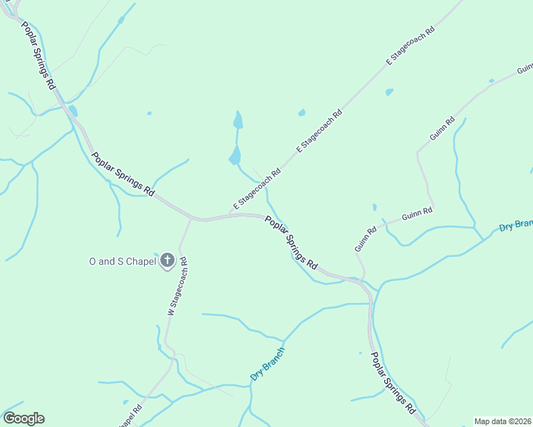 map of restaurants, bars, coffee shops, grocery stores, and more near 5500-5598 Poplar Springs Road in Greeneville