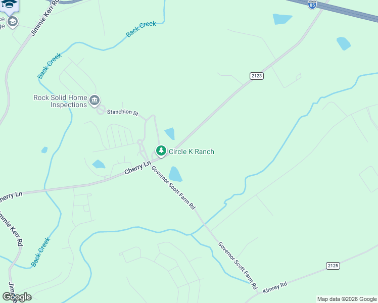 map of restaurants, bars, coffee shops, grocery stores, and more near 1981 Cherry Lane in Haw River