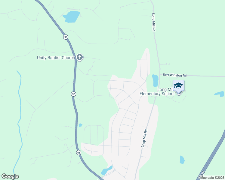 map of restaurants, bars, coffee shops, grocery stores, and more near 154 Oneal Lane in Youngsville