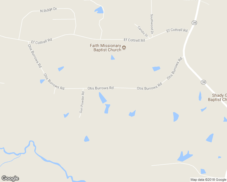 map of restaurants, bars, coffee shops, grocery stores, and more near 357 Otis Burrows Road in Louisburg