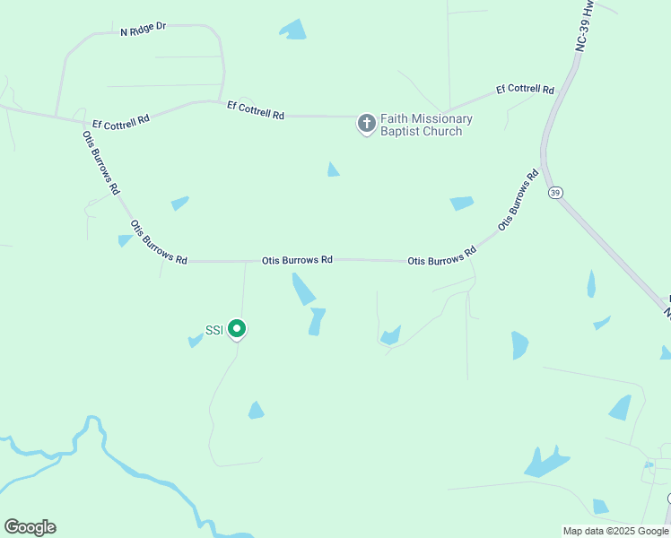 map of restaurants, bars, coffee shops, grocery stores, and more near 357 Otis Burrows Road in Louisburg