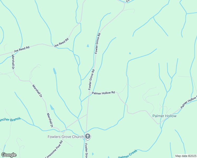 map of restaurants, bars, coffee shops, grocery stores, and more near 1944 Fowler Grove Road in Bybee