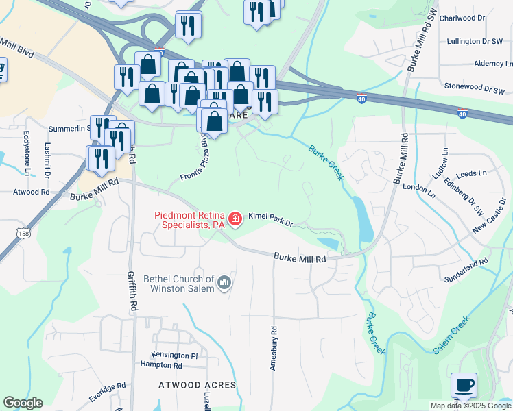 186 Kimel Park Drive, WinstonSalem NC Walk Score