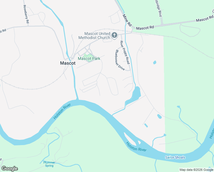 map of restaurants, bars, coffee shops, grocery stores, and more near 1740 Number Three Drive in Mascot