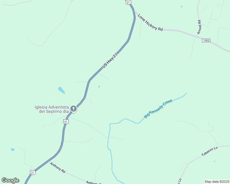 map of restaurants, bars, coffee shops, grocery stores, and more near 1311 U.S. 21 in Hamptonville
