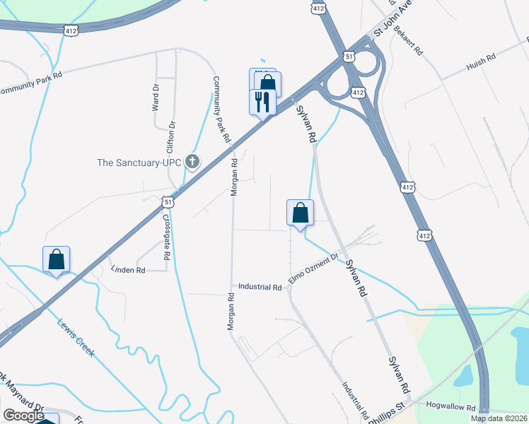 map of restaurants, bars, coffee shops, grocery stores, and more near 2013 Cecil Drive in Dyersburg