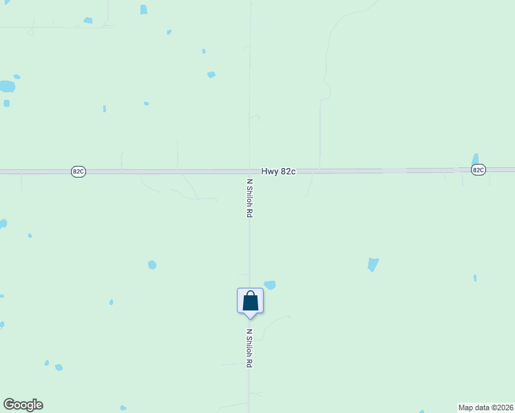 map of restaurants, bars, coffee shops, grocery stores, and more near 14087 Highway 82c in Hulbert