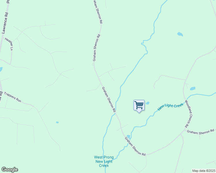 map of restaurants, bars, coffee shops, grocery stores, and more near 3695 Graham Sherron Road in Wake Forest