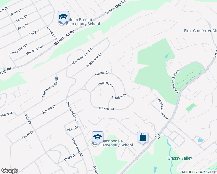 map of restaurants, bars, coffee shops, grocery stores, and more near in Knox County