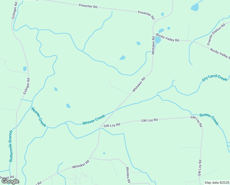 map of restaurants, bars, coffee shops, grocery stores, and more near 1245 Whitaker Road in New Market