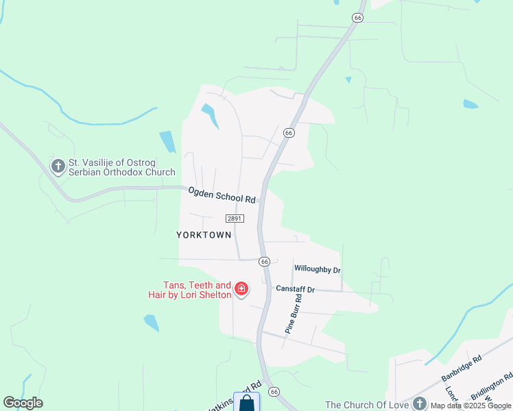 map of restaurants, bars, coffee shops, grocery stores, and more near 2100 North Carolina 66 in Kernersville