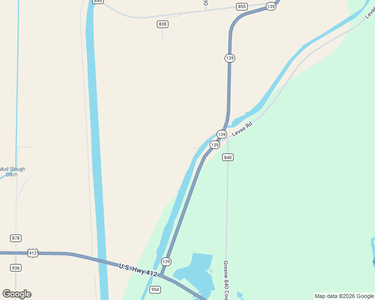 map of restaurants, bars, coffee shops, grocery stores, and more near 628 Arkansas 139 in Paragould