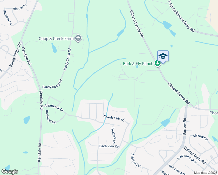 map of restaurants, bars, coffee shops, grocery stores, and more near 4533 Walpole Road in High Point