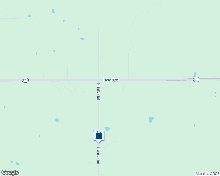 map of restaurants, bars, coffee shops, grocery stores, and more near 14087 Highway 82c in Hulbert