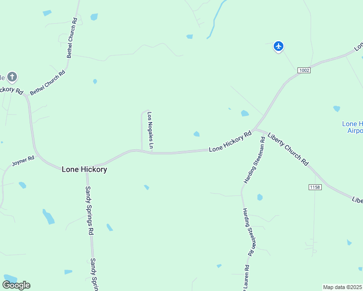 map of restaurants, bars, coffee shops, grocery stores, and more near 2728 Lone Hickory Road in Yadkinville
