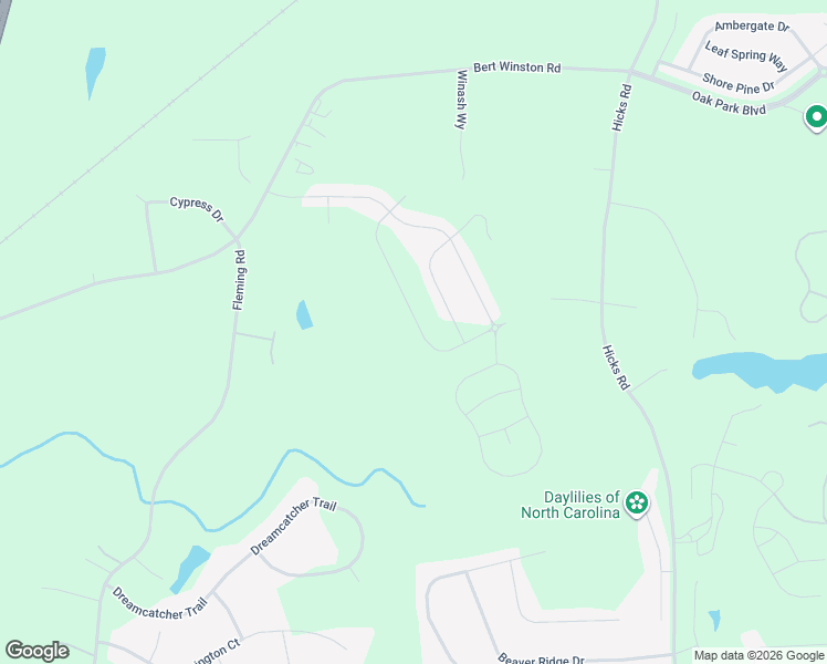 map of restaurants, bars, coffee shops, grocery stores, and more near 355 Access Drive in Youngsville