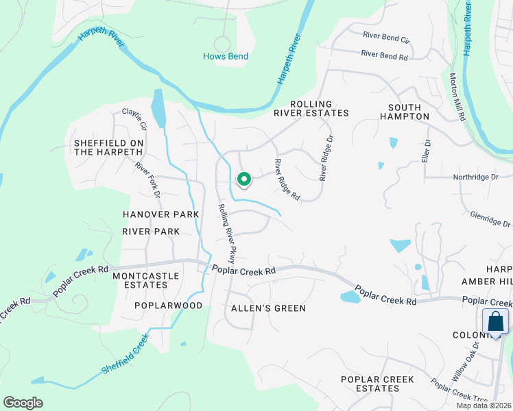 map of restaurants, bars, coffee shops, grocery stores, and more near 7021 Cotton Blossom Lane in Nashville