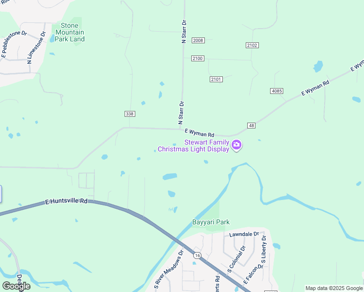 map of restaurants, bars, coffee shops, grocery stores, and more near 4049 East Wyman Road in Fayetteville