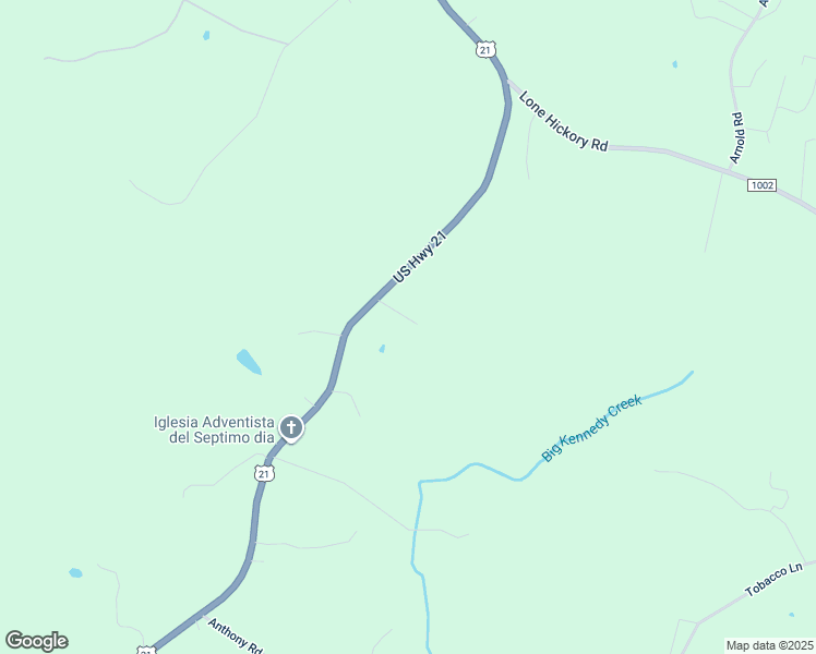 map of restaurants, bars, coffee shops, grocery stores, and more near 1311 U.S. 21 in Hamptonville