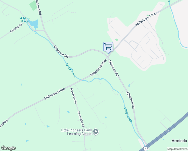 map of restaurants, bars, coffee shops, grocery stores, and more near 7828 Millertown Pike in Knoxville