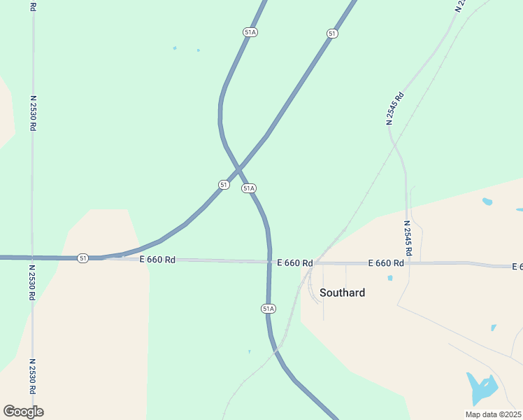 map of restaurants, bars, coffee shops, grocery stores, and more near in Southard