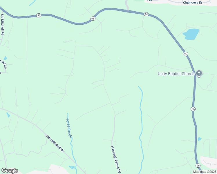 map of restaurants, bars, coffee shops, grocery stores, and more near 312 Raleigh Farms Road in Youngsville