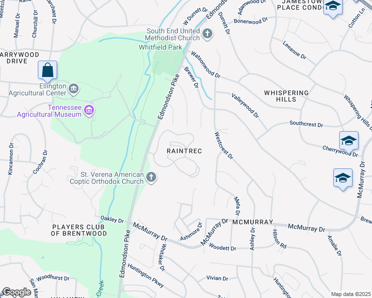 map of restaurants, bars, coffee shops, grocery stores, and more near 819 Edmonson Circle in Nashville