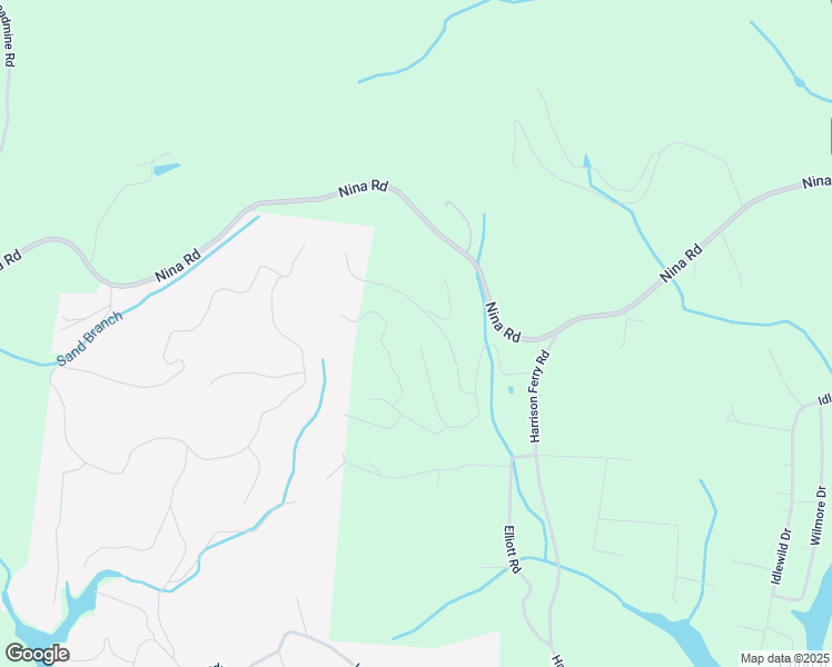 map of restaurants, bars, coffee shops, grocery stores, and more near 2103 Landover Way in White Pine