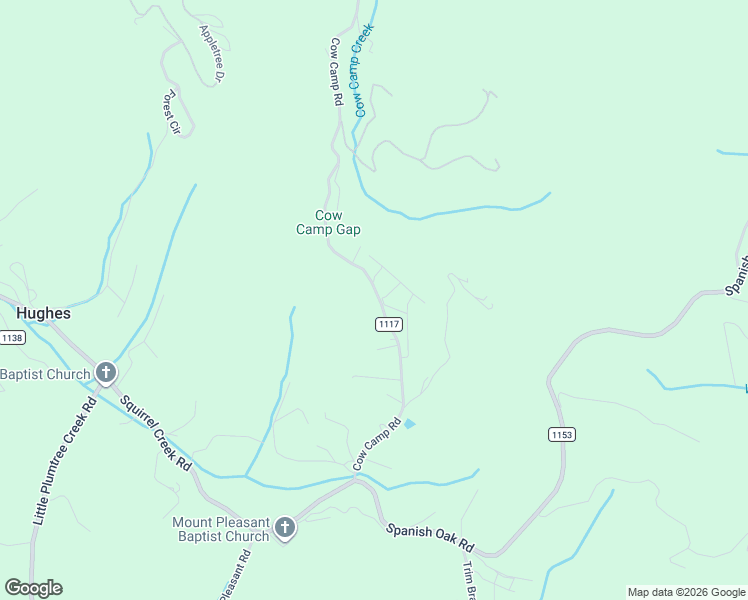 map of restaurants, bars, coffee shops, grocery stores, and more near 2680 Cow Camp Road in Newland