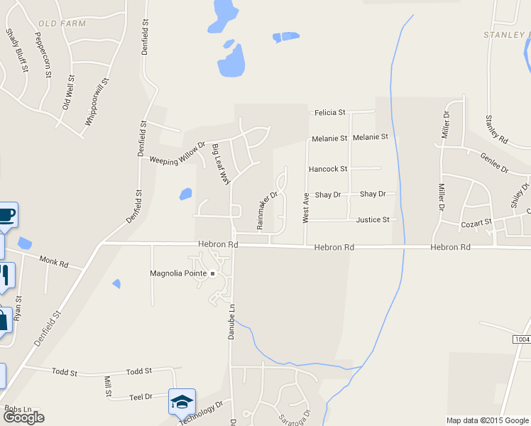 map of restaurants, bars, coffee shops, grocery stores, and more near 701 Summer Storm Drive in Durham