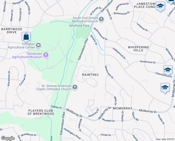 map of restaurants, bars, coffee shops, grocery stores, and more near 1414 Edmonson Circle in Nashville