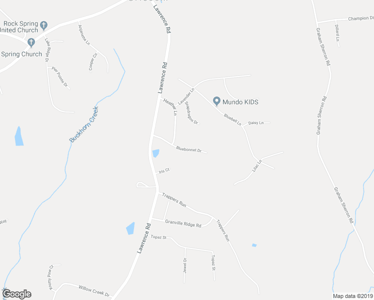 map of restaurants, bars, coffee shops, grocery stores, and more near 3526 Bluebonnet Drive in Wake Forest
