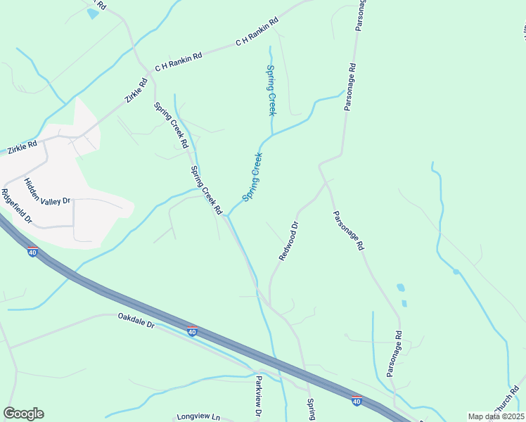 map of restaurants, bars, coffee shops, grocery stores, and more near 243 Redwood Drive in Dandridge