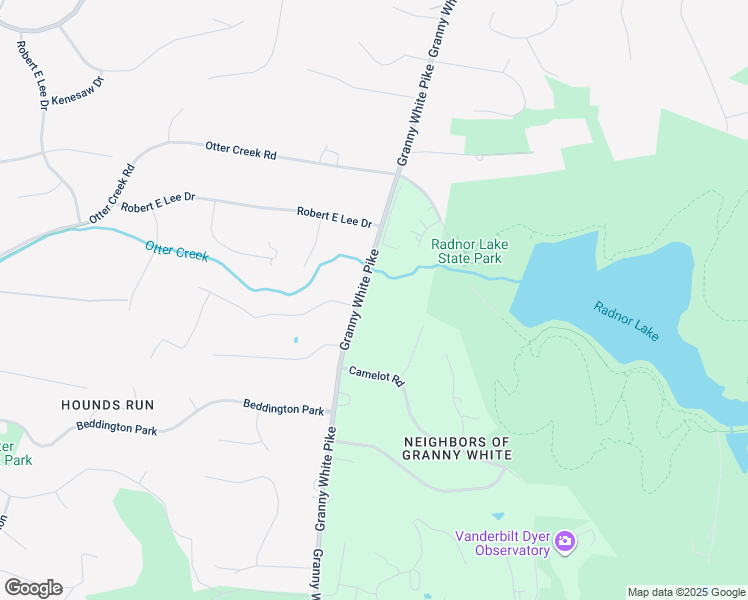 map of restaurants, bars, coffee shops, grocery stores, and more near 5360 Granny White Pike in Brentwood