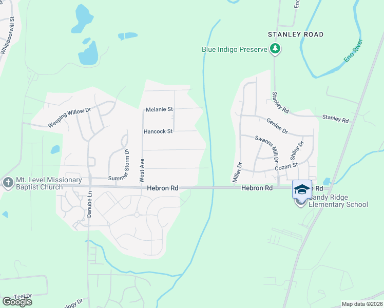 map of restaurants, bars, coffee shops, grocery stores, and more near 814 Shay Drive in Durham