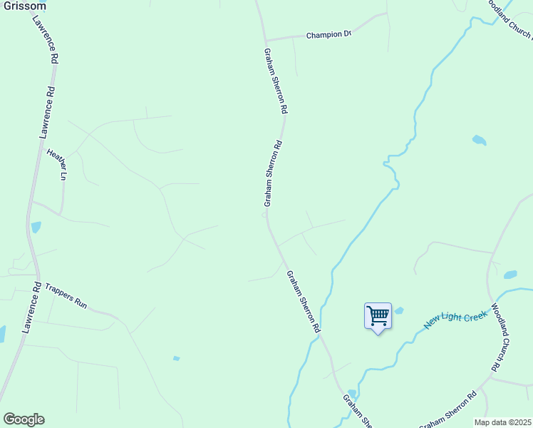 map of restaurants, bars, coffee shops, grocery stores, and more near 3695 Graham Sherron Road in Wake Forest