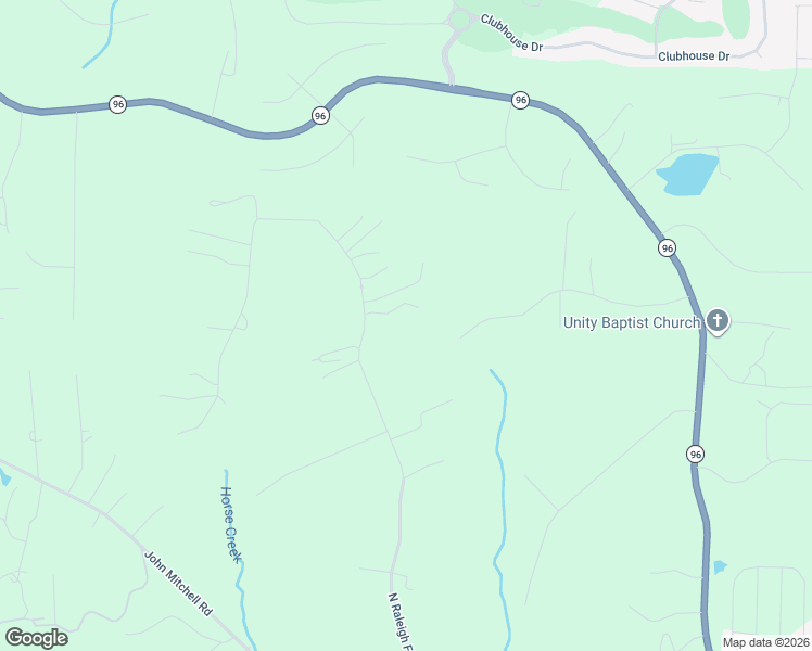 map of restaurants, bars, coffee shops, grocery stores, and more near 316 Raleigh Farms Road in Youngsville