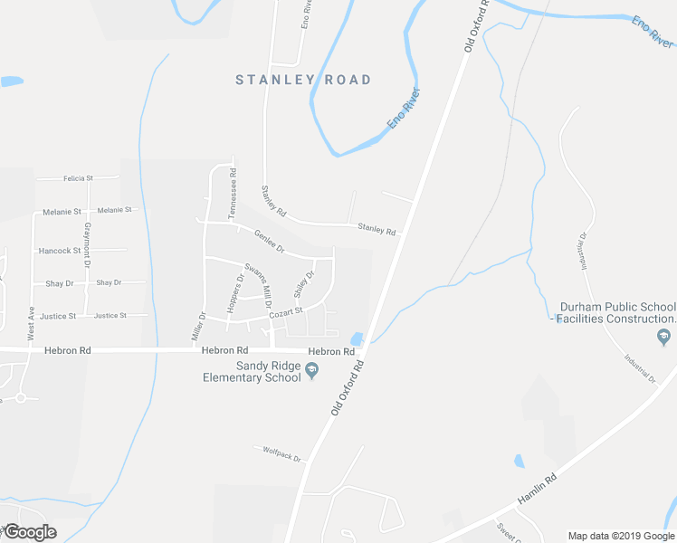map of restaurants, bars, coffee shops, grocery stores, and more near 1430 Cozart Street in Durham