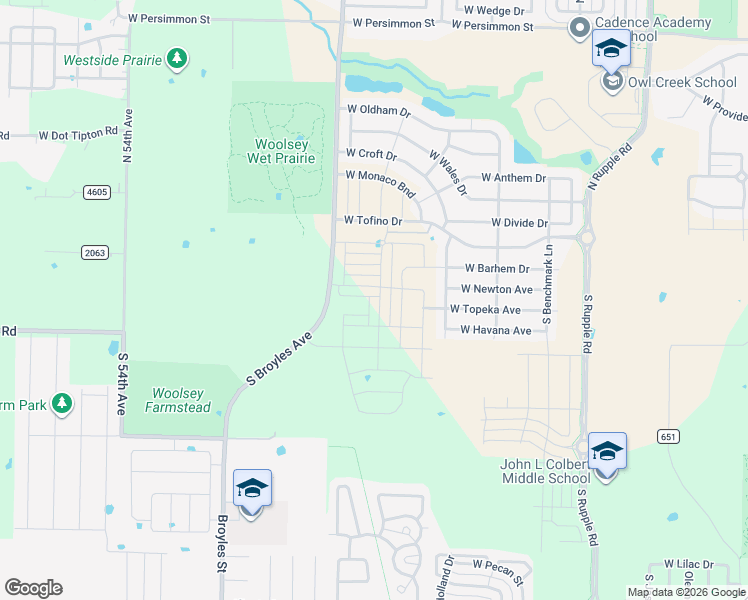 map of restaurants, bars, coffee shops, grocery stores, and more near 100-488 County Road 648 in Fayetteville
