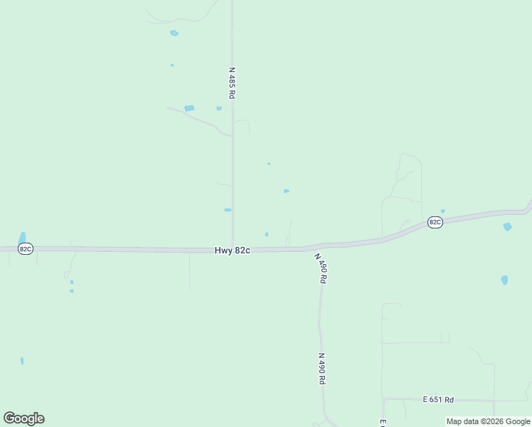 map of restaurants, bars, coffee shops, grocery stores, and more near 15638 Highway 82c in Hulbert