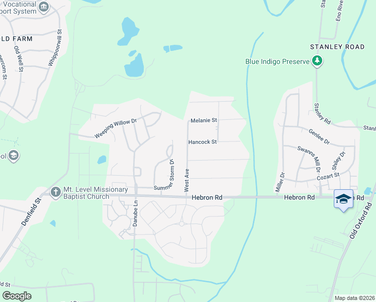 map of restaurants, bars, coffee shops, grocery stores, and more near 4715 West Avenue in Durham