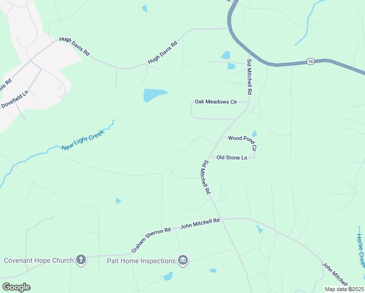 map of restaurants, bars, coffee shops, grocery stores, and more near 124 Sue-Kim Drive in Youngsville