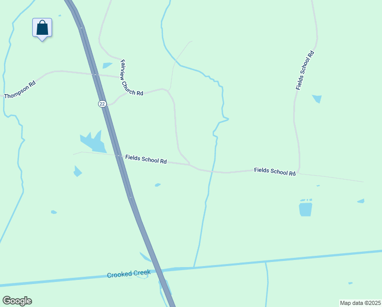 map of restaurants, bars, coffee shops, grocery stores, and more near 94 Fairview Church Road in Huntingdon
