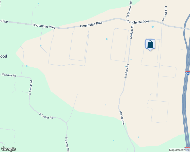 map of restaurants, bars, coffee shops, grocery stores, and more near 600 Maddox Road in Mt. Juliet