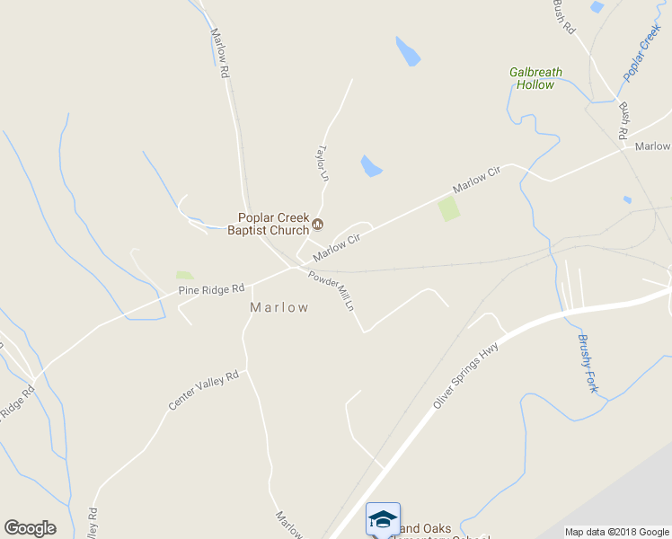 map of restaurants, bars, coffee shops, grocery stores, and more near 501 Marlow Circle in Clinton