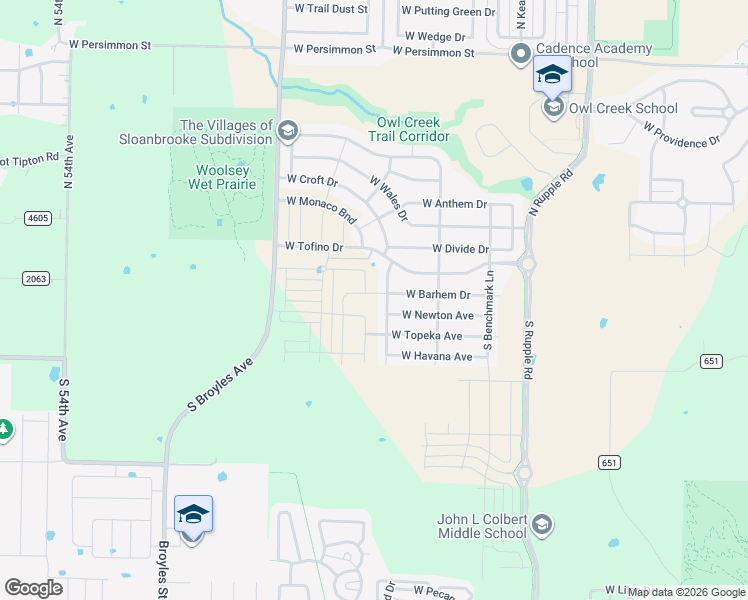 map of restaurants, bars, coffee shops, grocery stores, and more near West Barhem Drive in Fayetteville