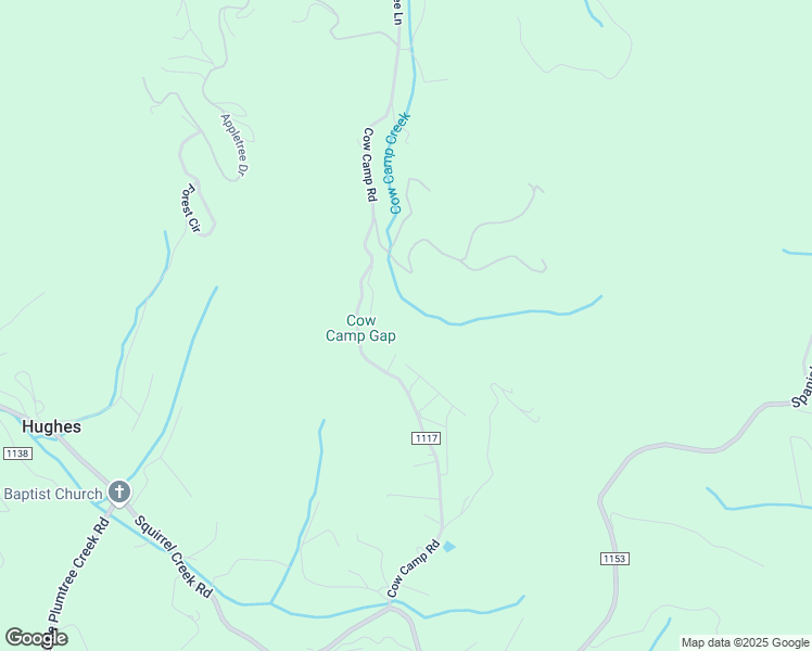 map of restaurants, bars, coffee shops, grocery stores, and more near 2814 Cow Camp Road in Newland